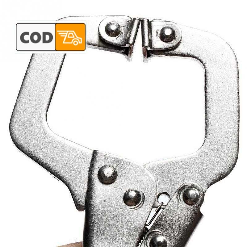 OX Auto Adjust C Clamp - 7"/178mm, Heavy Duty Steel, Patented - View #5