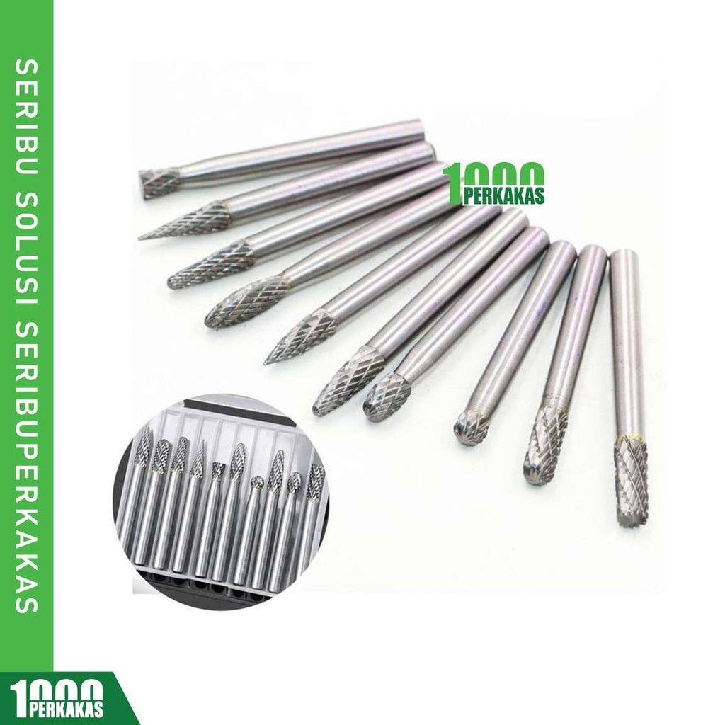 Jual 1P Bor Mata Tuner 6mm 10 in 1 6x6 / Tungsten Grinding Cuner Cunner ...