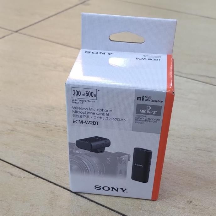 Jual SONY ECM-W2BT CAMERA MOUNT DIGITAL BLUETOOTH WIRELESS MICROPHONE ...