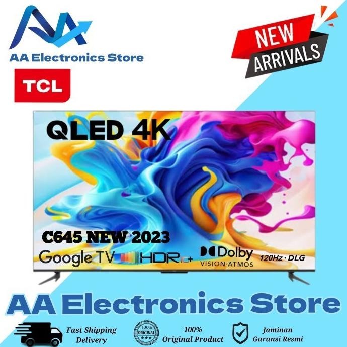 Jual Diskon! TCL 55C645 QLED 4K SMART GOOGLE TV 55 INCH DOLBY ATMOS ...