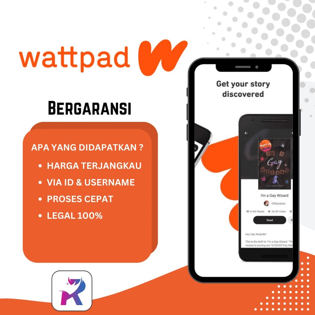 Jual Wattpad Premium 1 Tahun Full Garansi (Proses Tercepat Buka 24 Jam ...