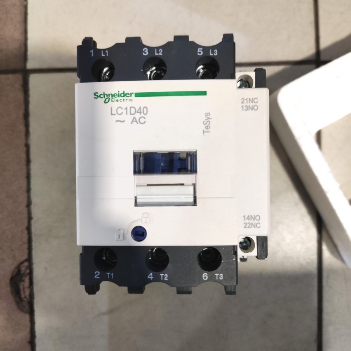 Jual Lc1D40M7 Contactor Kontaktor Schneider Lc1D40 220Vac 220V Ac Lc1 ...