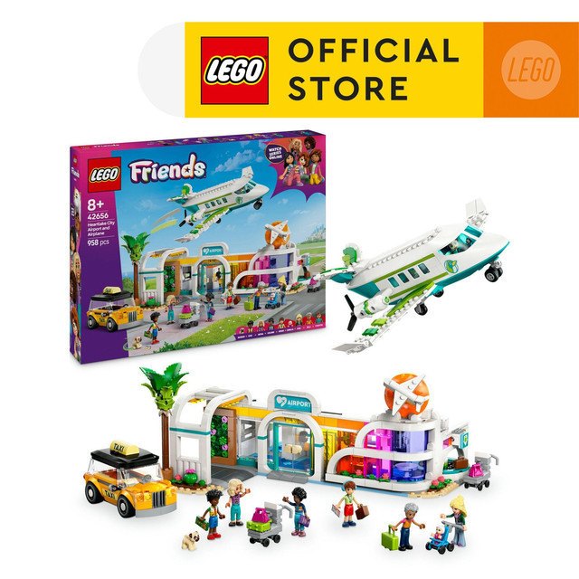 Jual LEGO Friends 42656 Heartlake City Airport and Airplane (958