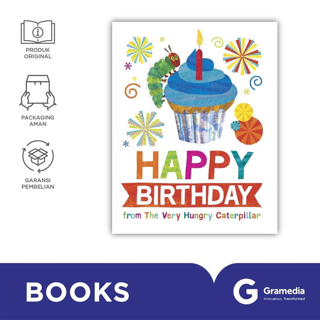 Jual Happy Birthday From The Very Hungry Caterpillar ( ERIC CARLE ...