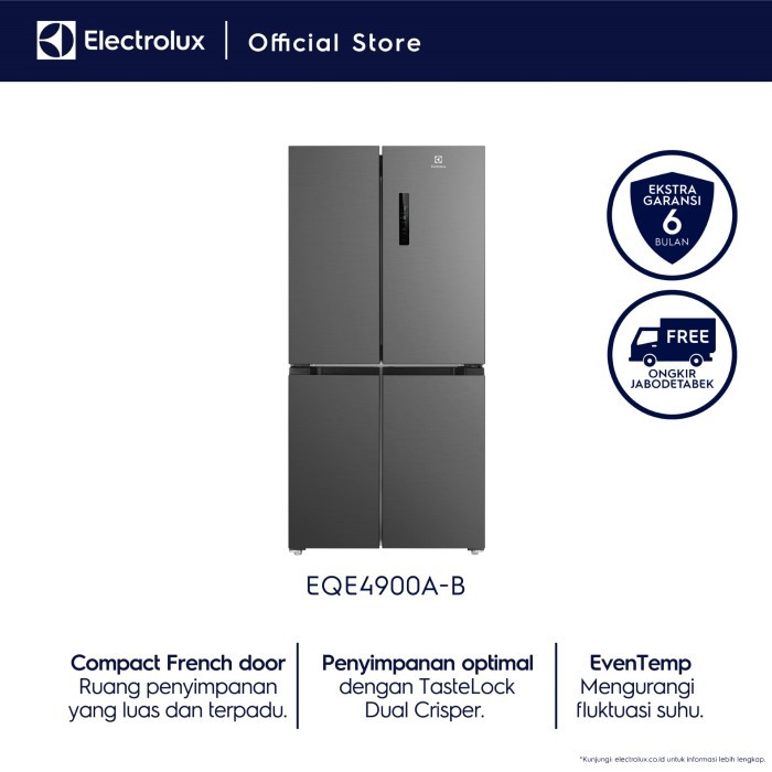Jual Kulkas Electrolux Eqe4900A-B / Eqe 4900A-B / Eqe4900 A-B | Shopee ...