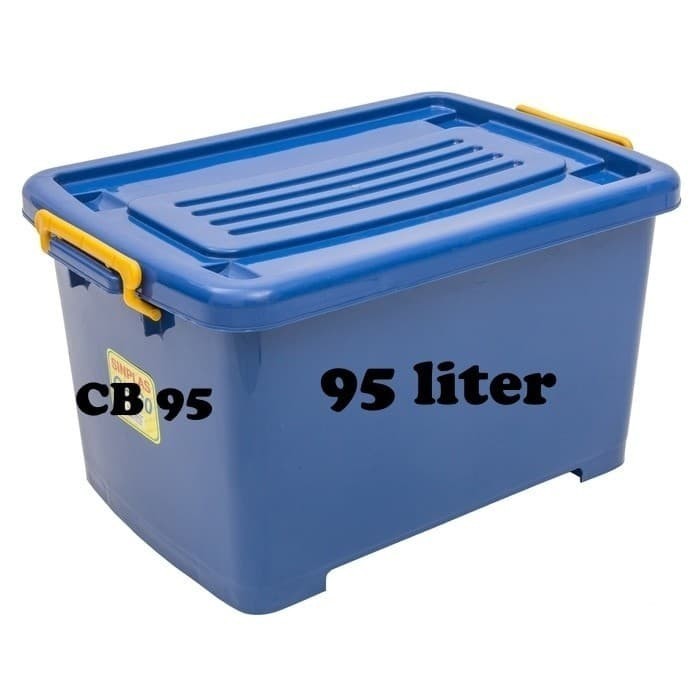 Jual Box Container 95 Liter Sinplast /Boxer Sinplast 95 Liter / Box ...