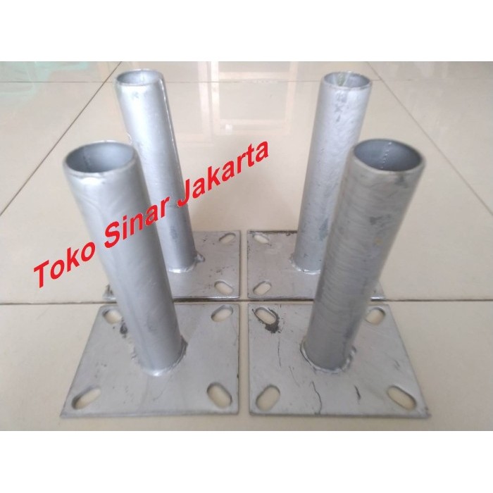 Jual Baseplate Base Plate Tapak Tatakan Roda Perancah Steger ...