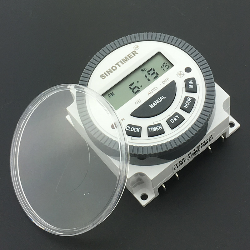 Jual New Wet Contact Output TM619 Timer Switch with waterproof cover ...