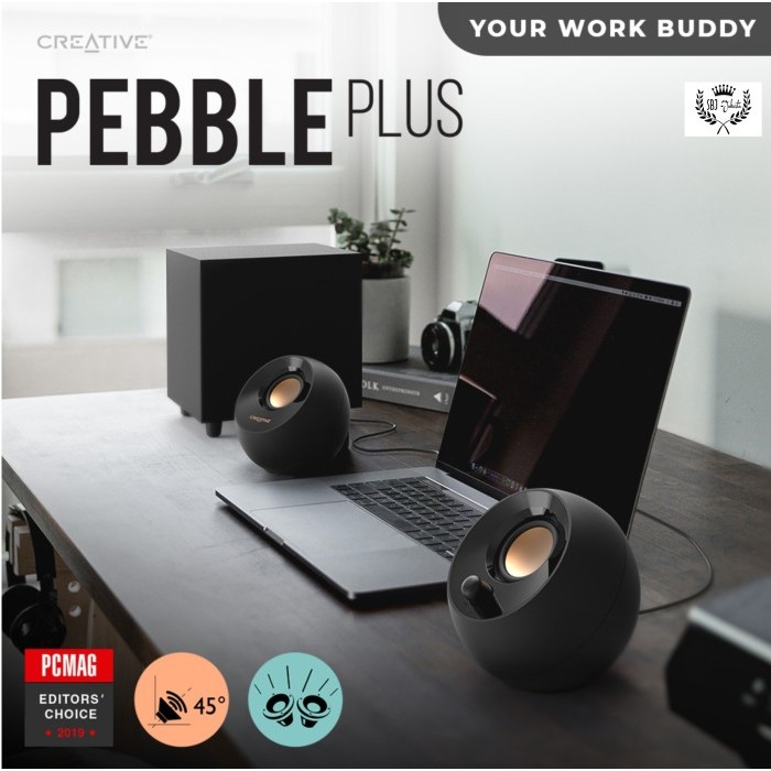 Jual HARGA DISC - Creative Pebble Plus 2.1 USB Powered Desktop Speaker ...