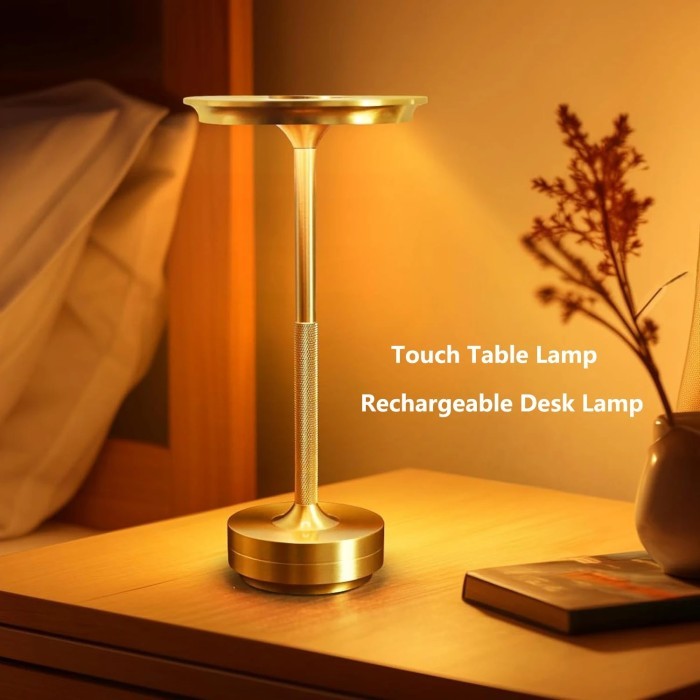 Jual LED Table Desk Lamp Lampu Hias Meja Restoran Portable | Shopee ...