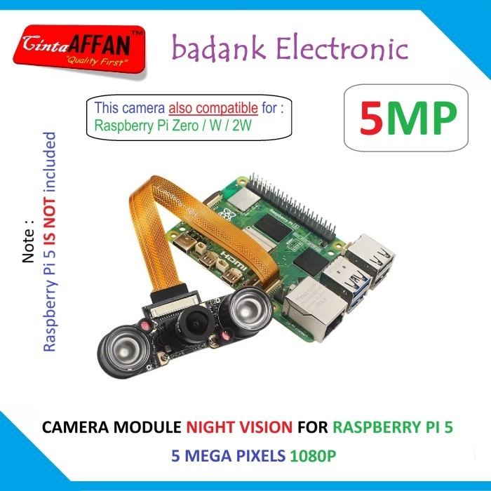 Jual HARGA DISC - Camera Module 5MP Night Vision (with-IR) for ...