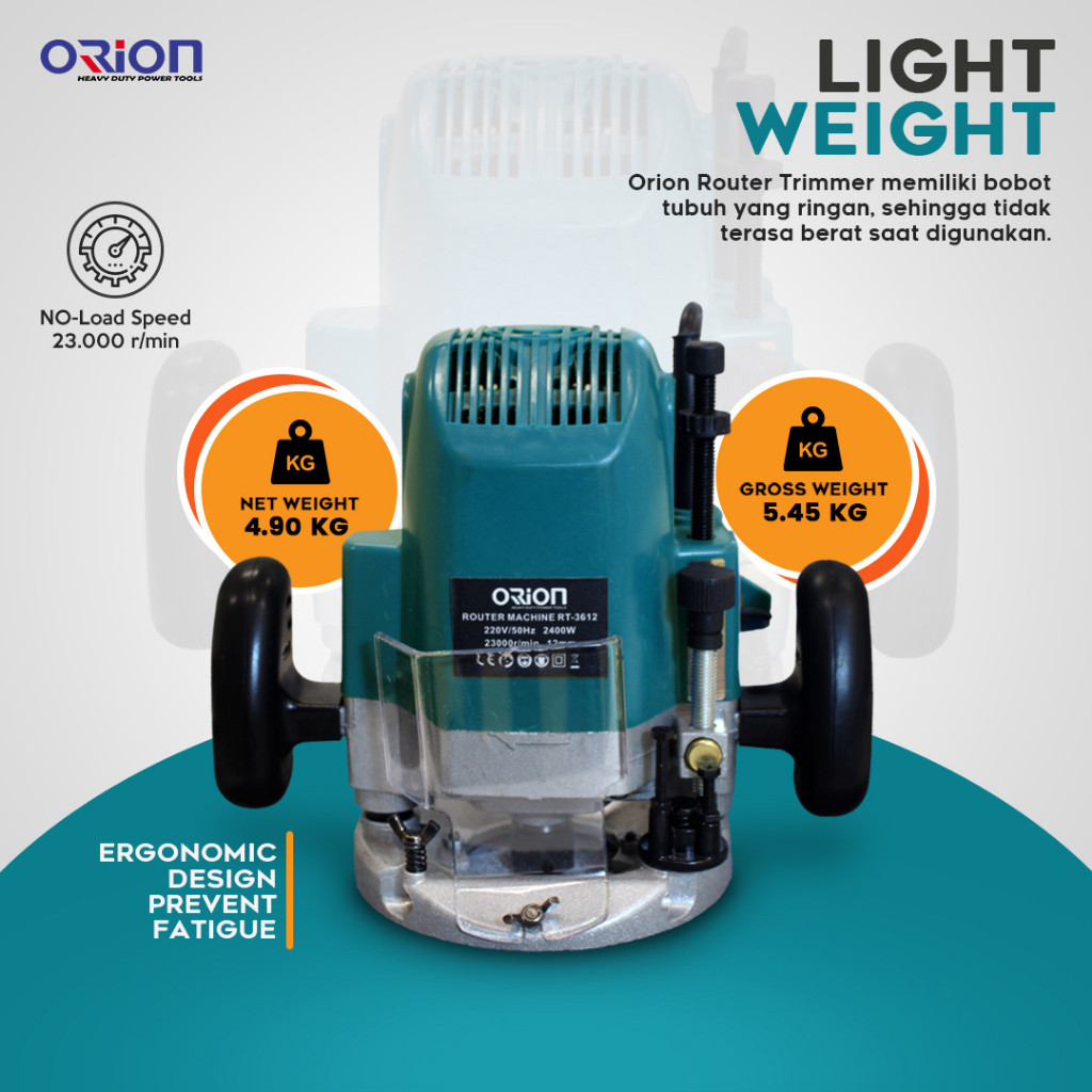 Jual Mesin Router Orion RT-3612 Profil Kayu Besar Wood Trimmer RT-3612 ...