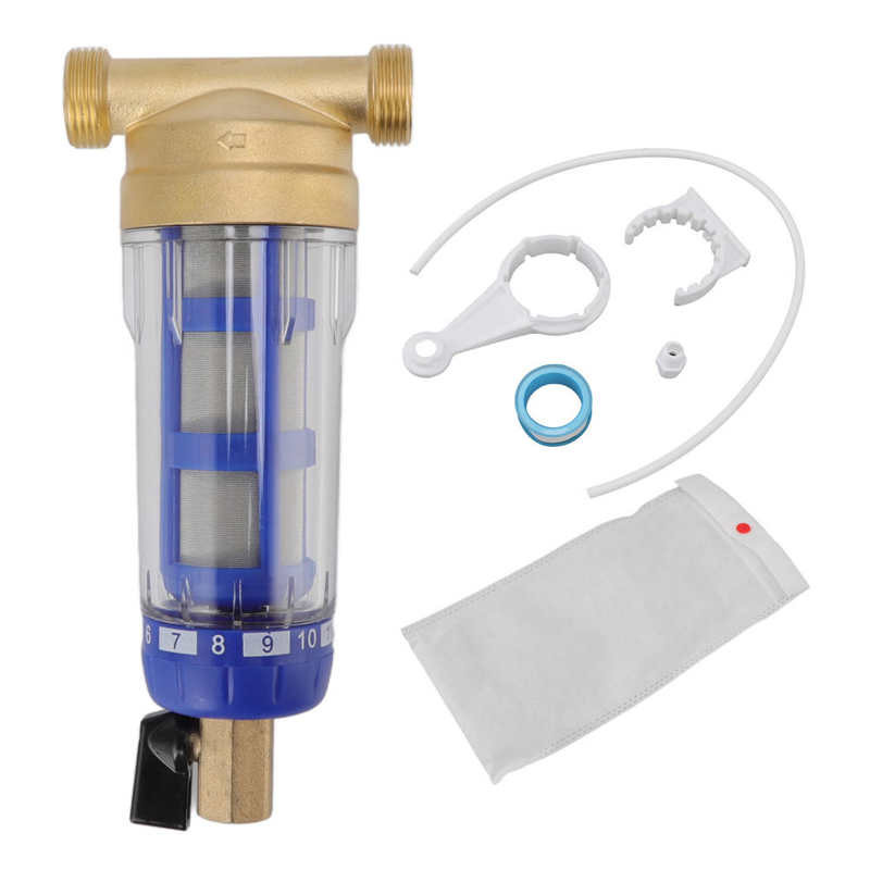 Jual GJZ Pre-Filter Whole House Filter Copper Head Water Filter Front ...