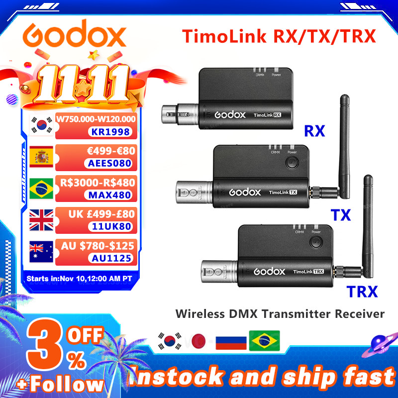 Jual HOT SALE Godox TimoLink RX TX TRX Wireless DMX Transmitter ...