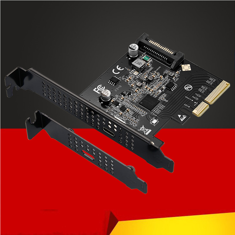 Jual BARU USB 3.2 Type C PCI Express Type C Expansion Card PCIE Type C ...