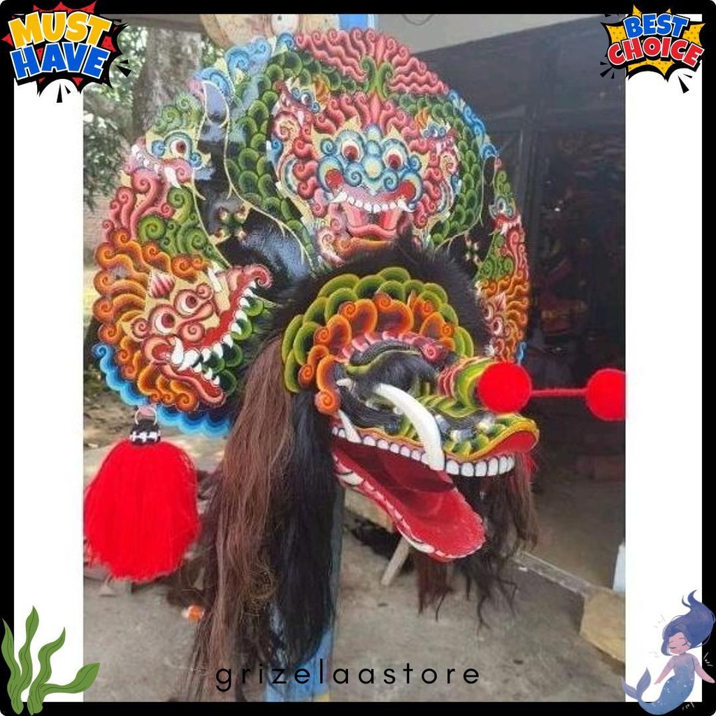Jual Mainan Tradisional Barongan Telon|Barongan Devil|Barongan Anak ...