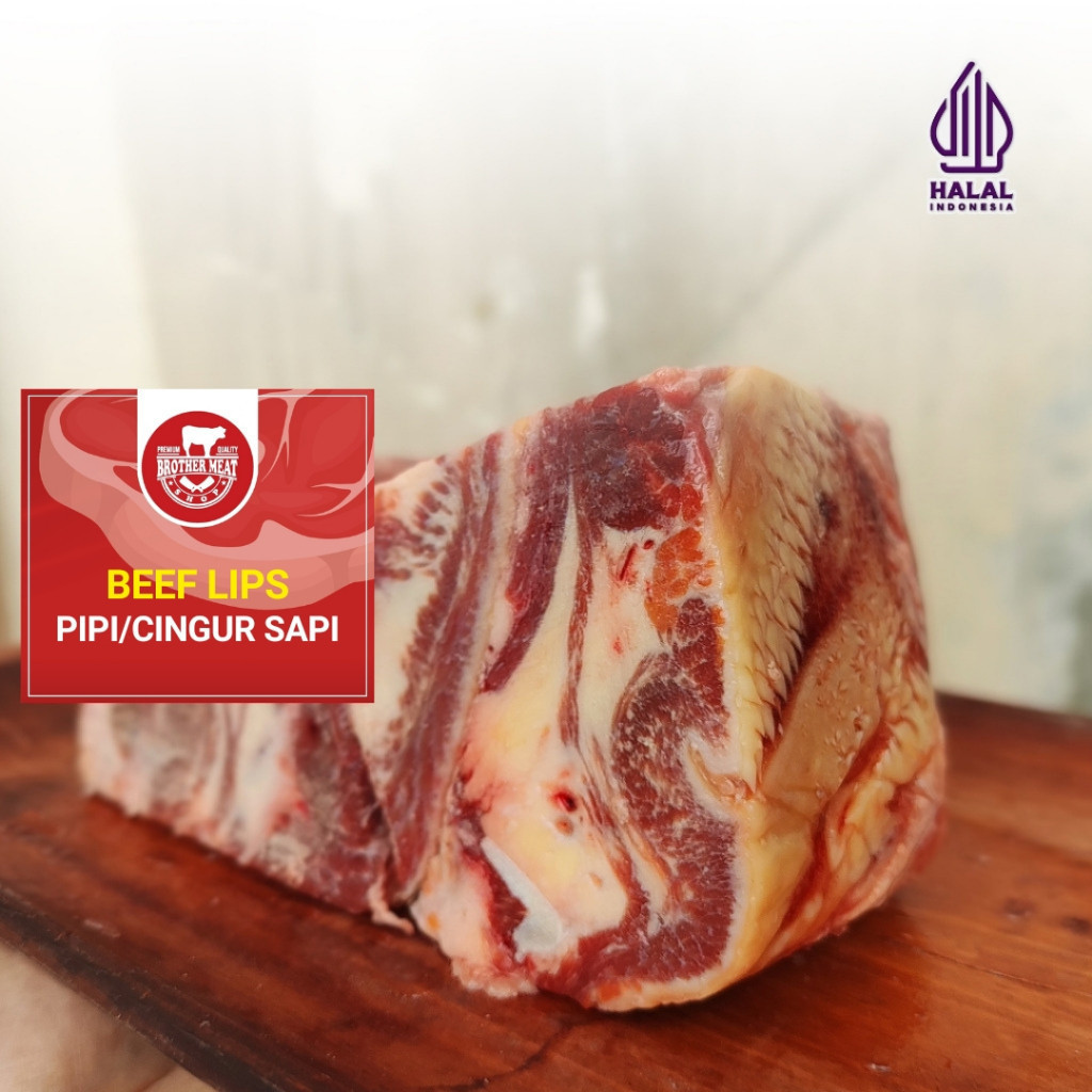 Jual Beef Lips / Daging Pipi Sapi 500gr - Brothermeatshop | Shopee ...