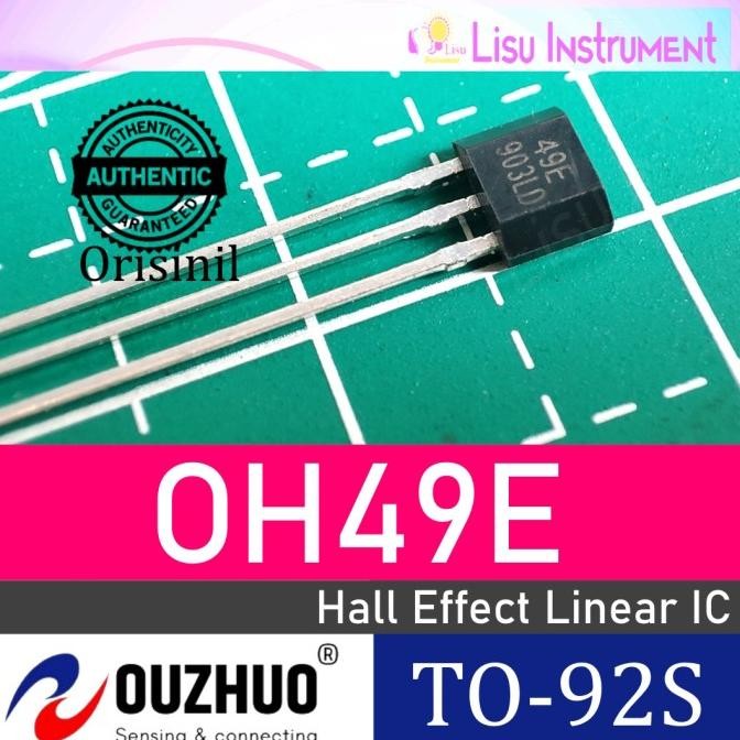 Jual Baru OH49E 49E Linear Hall Effect IC Sensor TO-92S Ouzhuo ORIGINAL ...