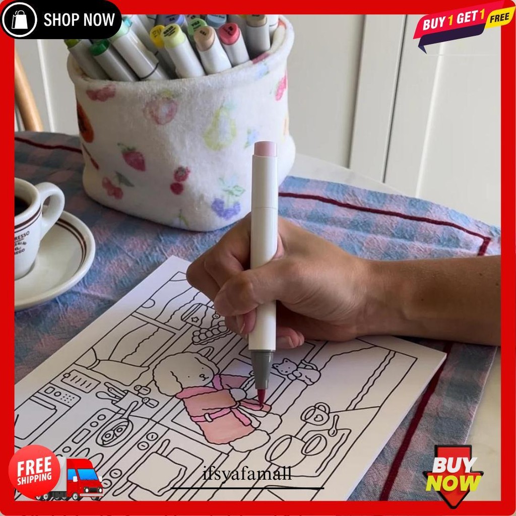 Jual Bobbie Goods Coloring Book Volume 2 - Free Tote Bag Terlaris