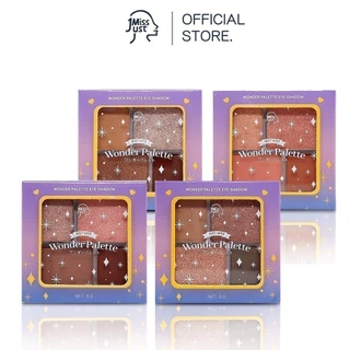Just Miss Wonder Palette Eye Shadow BPOM 5 g 4 Warna Makeup Mata Cosmetic Komestik Perona Mata JUS-WONDER