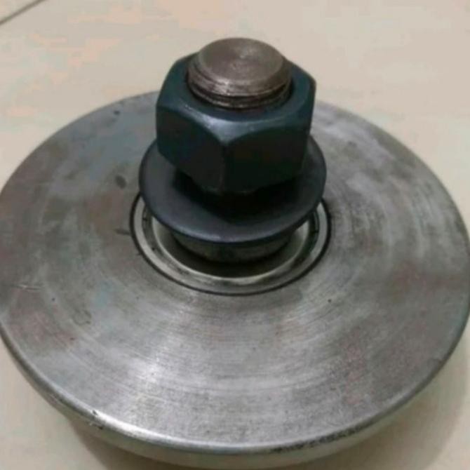 Jual Roda Lift Barang UNP 100 x 50 Rell Lift Double Bearing Bahan As ...
