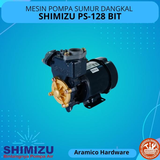 Jual Pompa Shimizu Ps-128 Bit 125 W New Stok | Shopee Indonesia