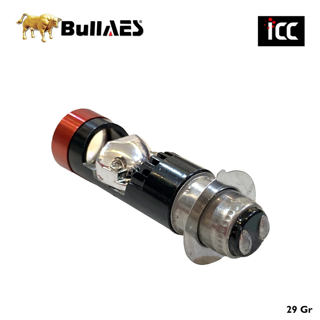 Jual Lampu Bohlam LED Motor Biled Mini Laser Premium ICC H6 Bluelens ...
