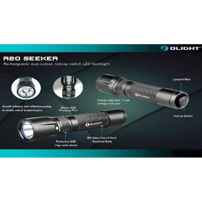 Jual Olight R20 Javelot Flashlight Senter Led Original Dan Terpercaya ...