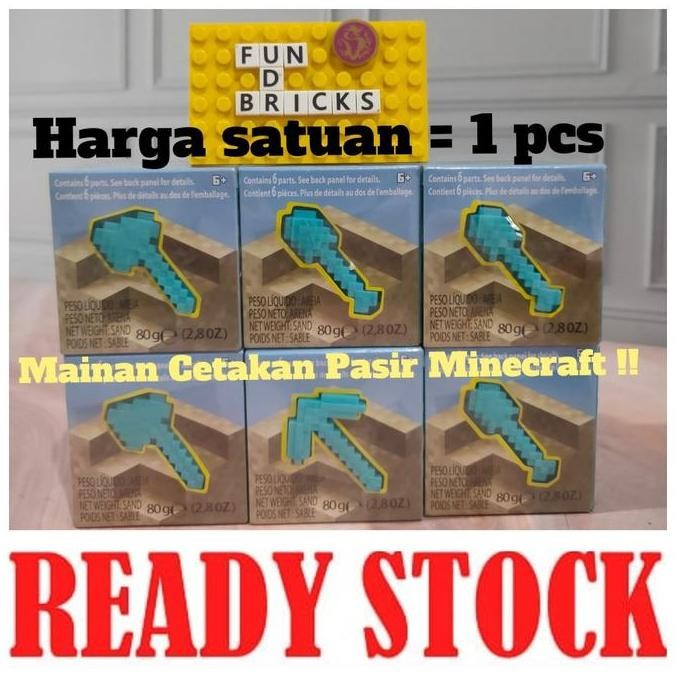 Jual Minecraft Mini Mining Sets Original Mattel | Shopee Indonesia