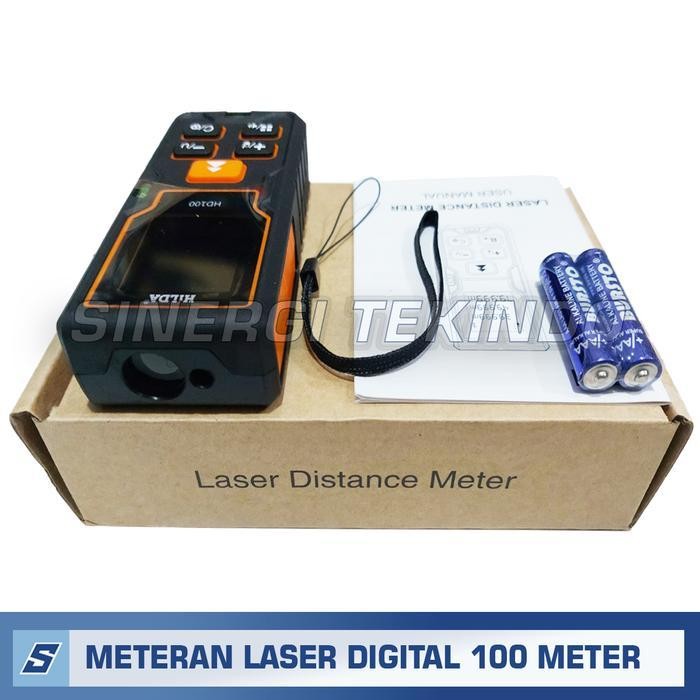 Jual Meteran Laser Digital Pengukur Jarak 100 Meter 100M 100 M 40 Meter ...