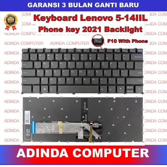 Clavier AZERTY Français Original Pour Lenovo IdeaPad 3-14ADA6/3-14ALC6 - Gris, Neuf