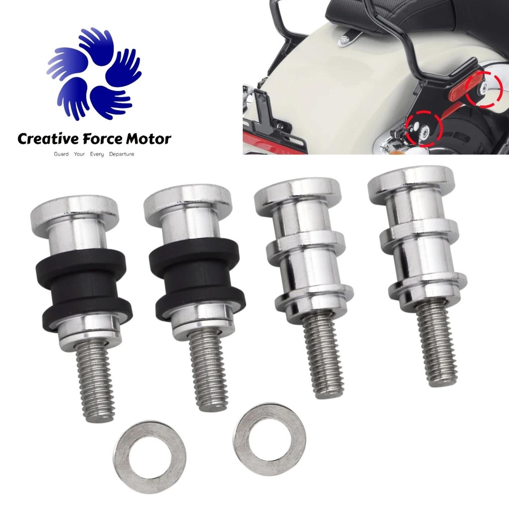 WOWTK Saddlebags Docking Kit For Harley Softail 2018-2025 - Sissy Bar Docking Hardware