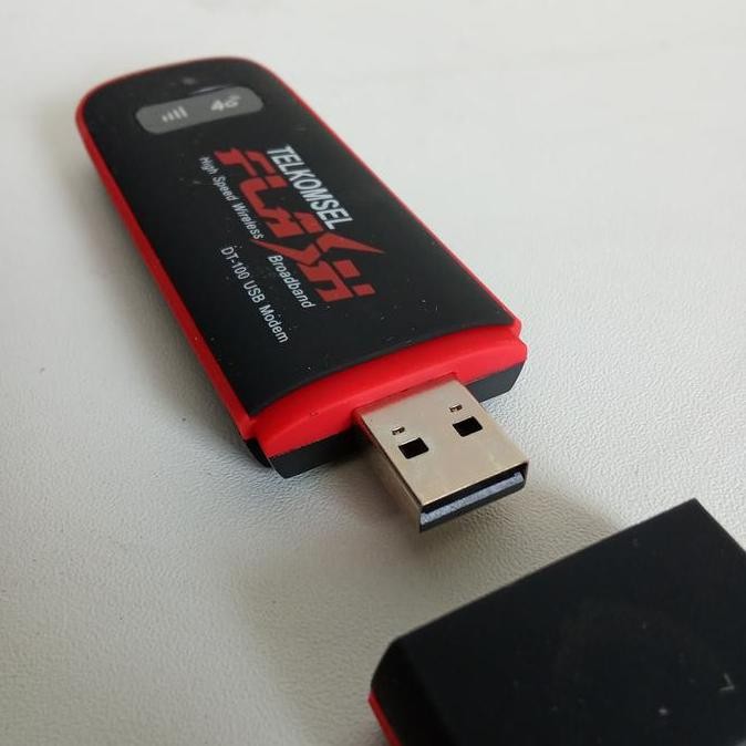Jual USB Modem Telkomsel Flash Advance Dt-100 4G LTE 100mbps | Shopee ...