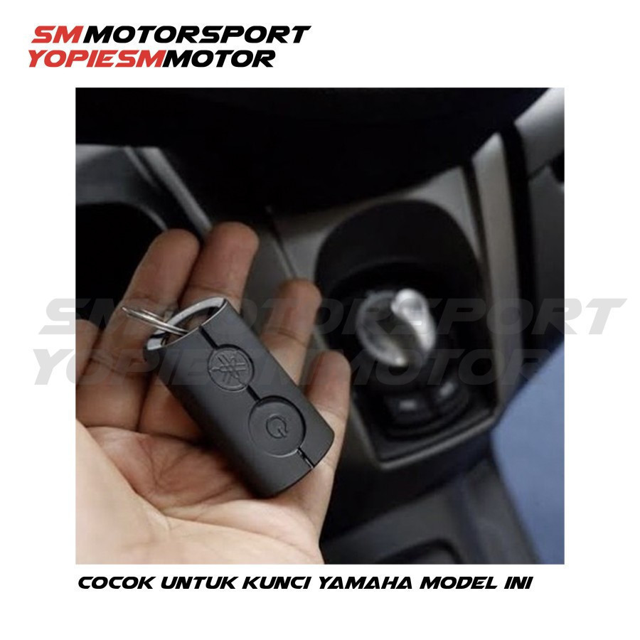 Jual Cover Remote Kunci Smart Key Motor Yamaha NMAX Premium Keyless ...
