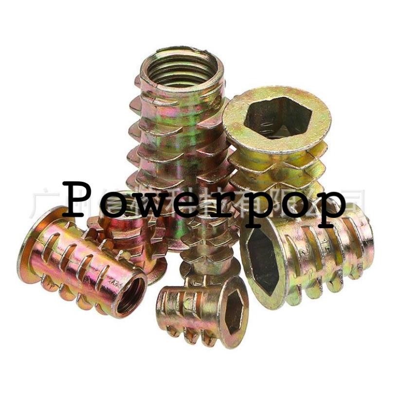 Jual Carlosmomok12 130Pc Mur Nanas/ Mur Tanam Insert Knockdown M4 M5 M6 ...
