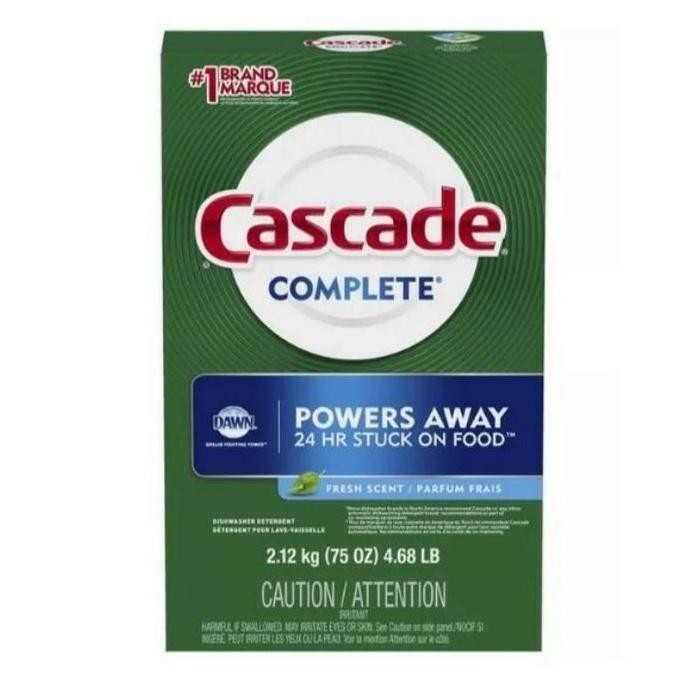 Jual NEW cascade complete dishwasher detergent powder powers away 2 ...