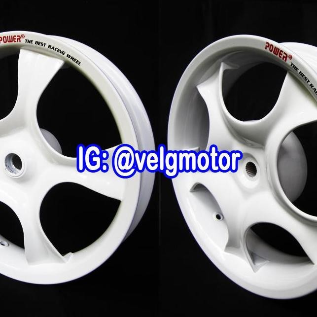 Jual velg Mio type rose putih POWER | Shopee Indonesia