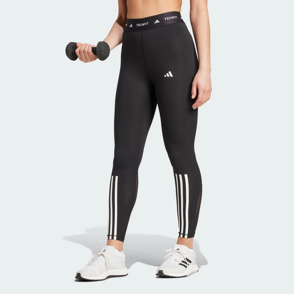 adidas Gym & Training TECHFIT 3-Stripes 7/8 Leggings Women Black IT2272