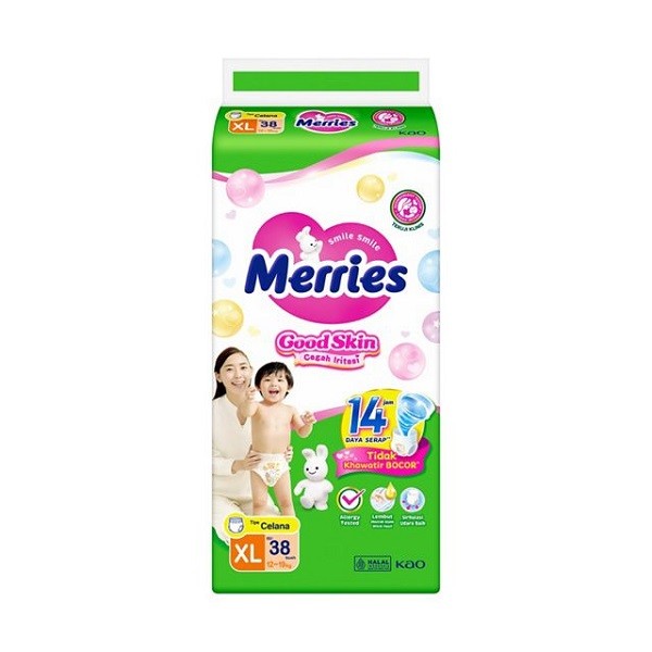 Jual MERRIES PANTS GOOD SKIN XL 38 PCS - POPOK | Shopee Indonesia
