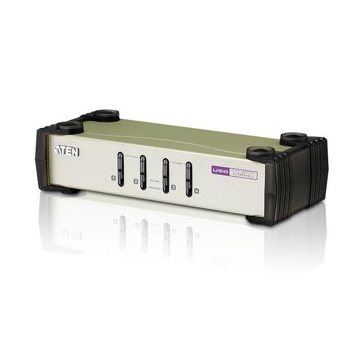 Jual Aten Cs84U - 4-Port Vga Kvm With Hybrid Ps2 Usb Cable New Stok ...