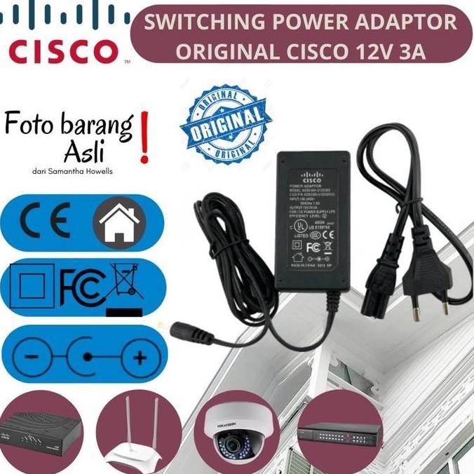 Jual Cisco Switching Power Adaptor Original Modem Router Access Poin ...