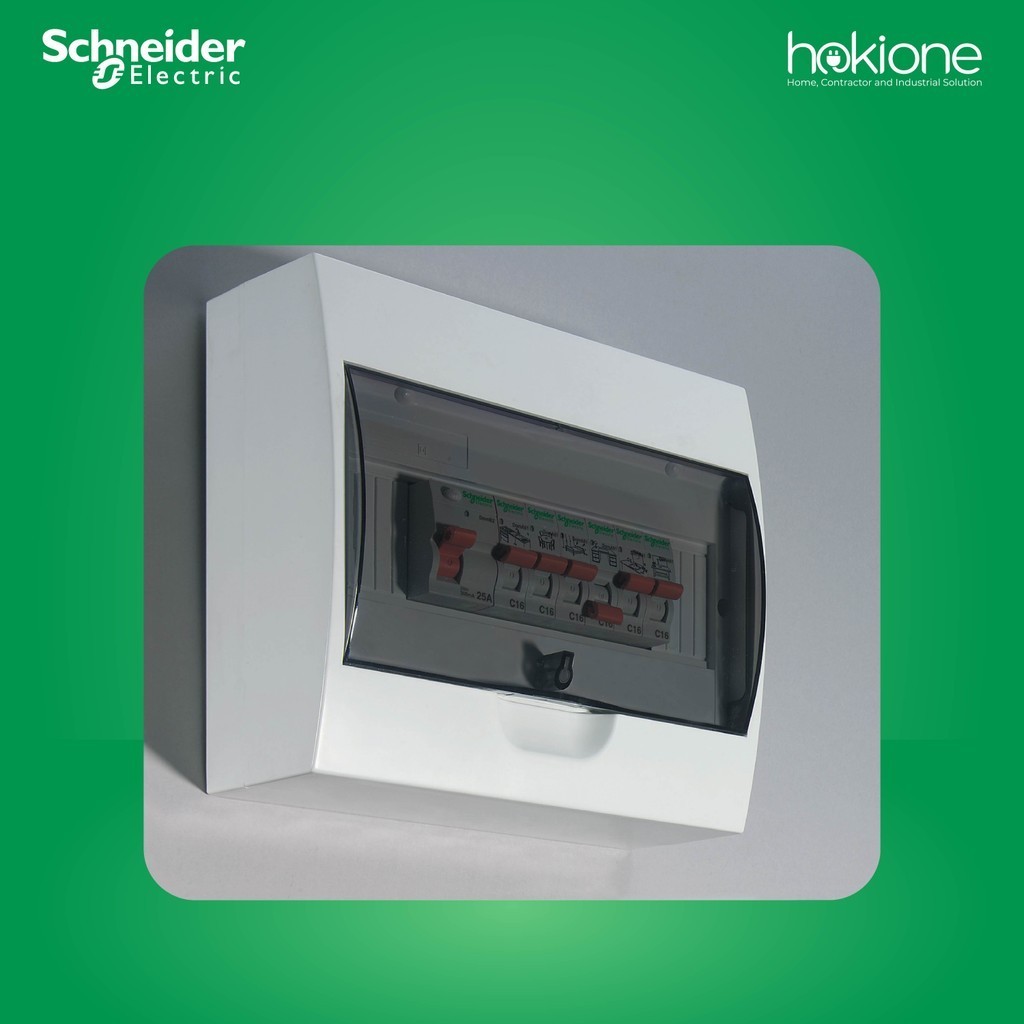 Jual Schneider Electric Box MCB Domae Inbow 4 GroupPutih - DOMH12104F ...