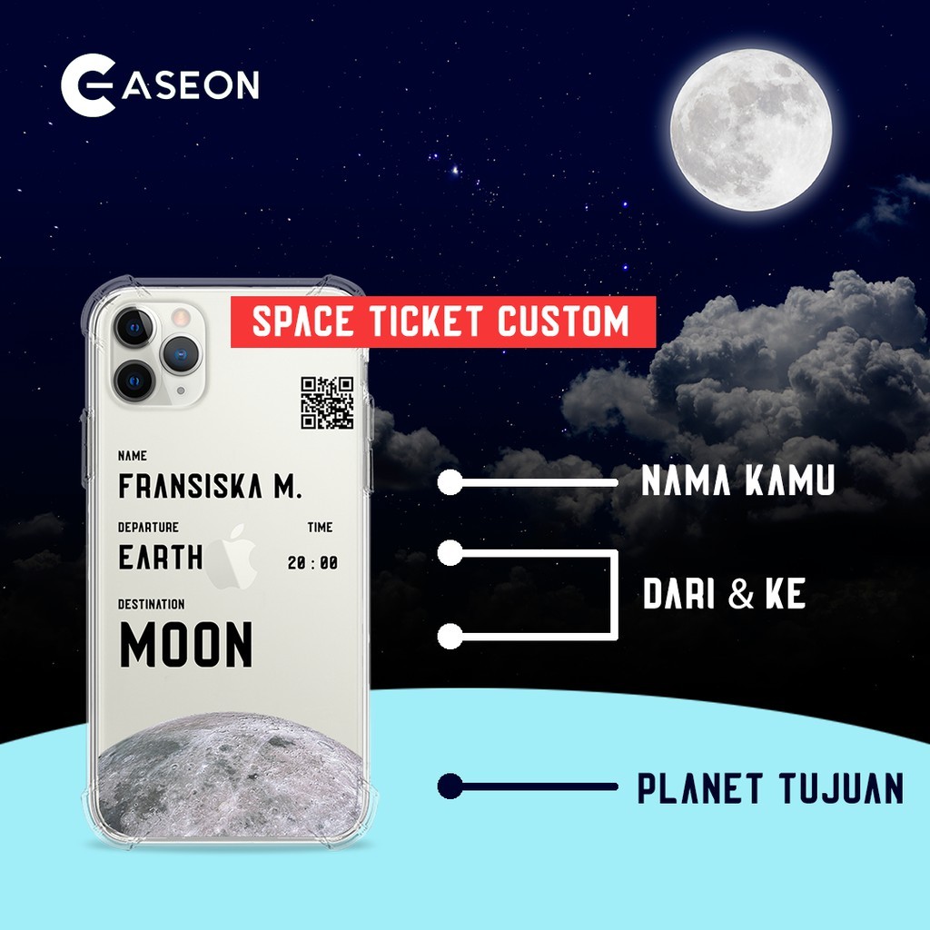 Jual [SPACE TICKET CUSTOM] Premium Case Collection Semua Tipe HP ...