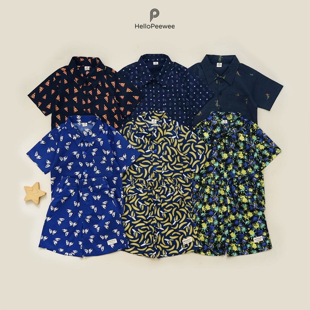 Jsp Boys Kemeja Tangan Pendek Butterscotch Kids 02 (5-14 Tahun) main image 1
