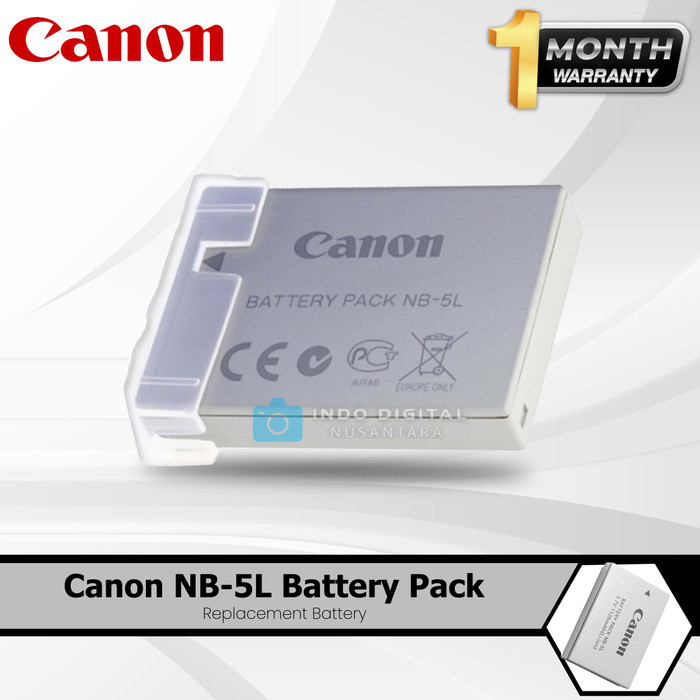Batteria Compatibile Canon NB-5L 1400mAh – Per IXUS 860, 960 IS, 970, 870 IS E Altre - Foto 2
