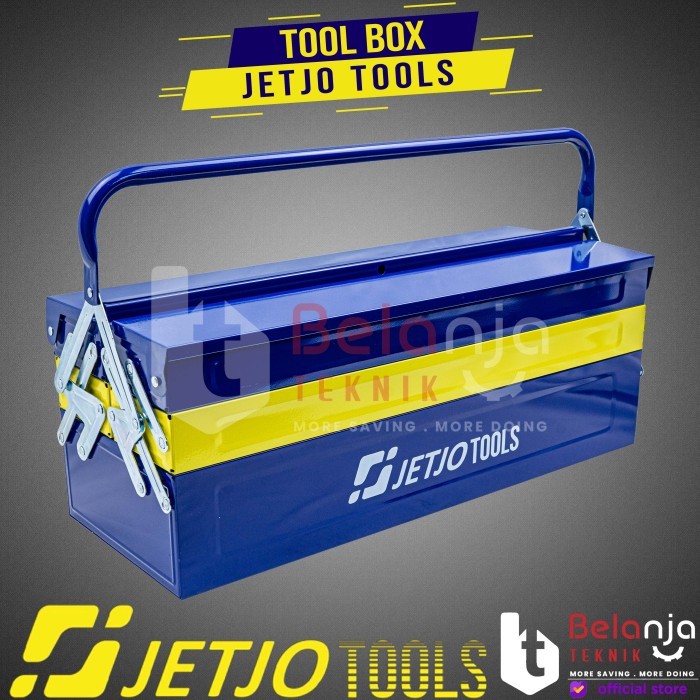 Jual JETJO TOOLS Toolbox Besi 3 Susun Tool Box Tempat Perkakas Metal ...
