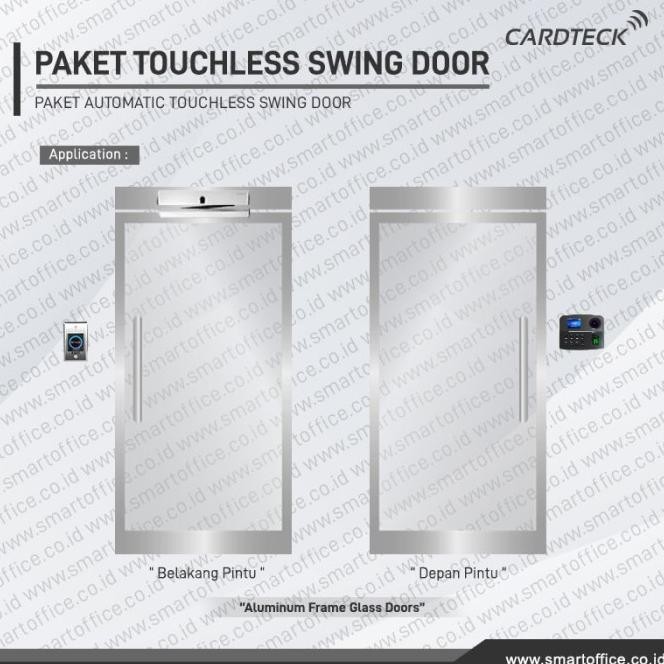 Jual Absensi Access Control Door Lock Automatic Pintu Swing Kayu Kaca ...