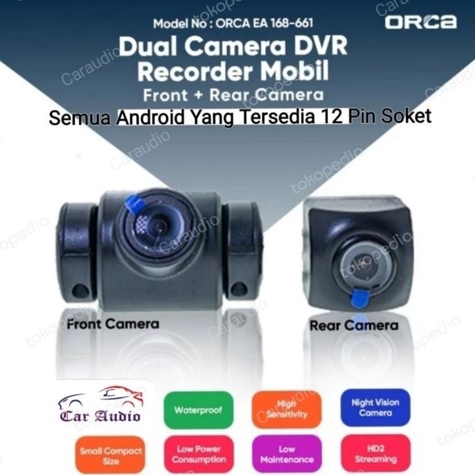 Jual * Kamera Dvr Head Unit Android Orca Pro+ Camera Dvr Head Unit ...