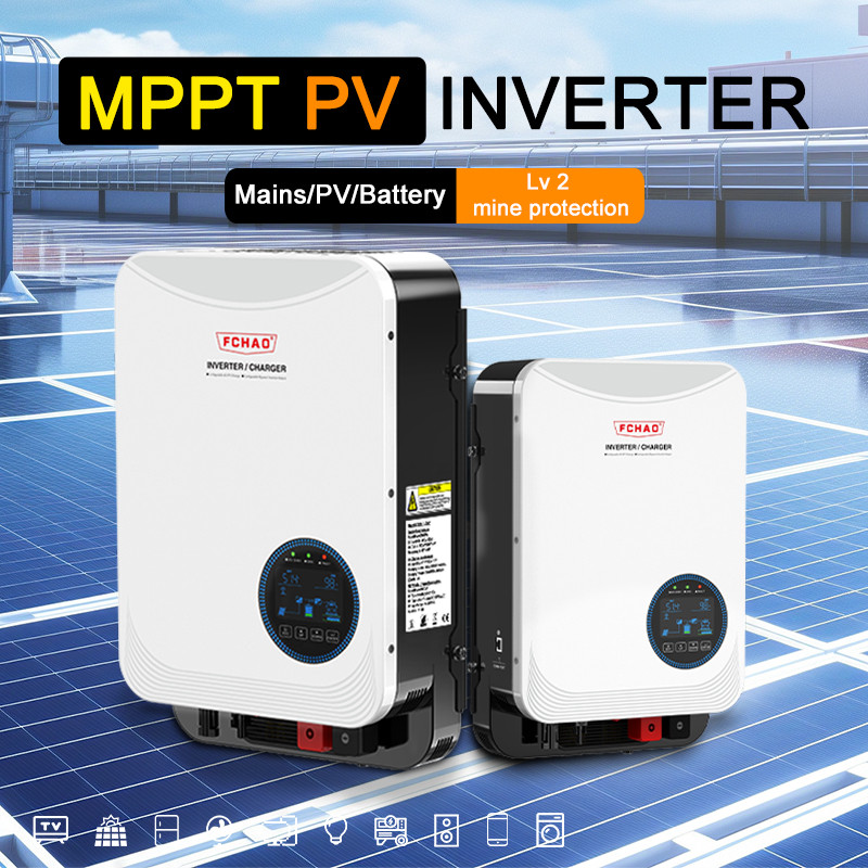 Jual MEWO 6.2KW Hybrid Solar Inverter 48V 230V Pure Sine Wave MPPT Off ...