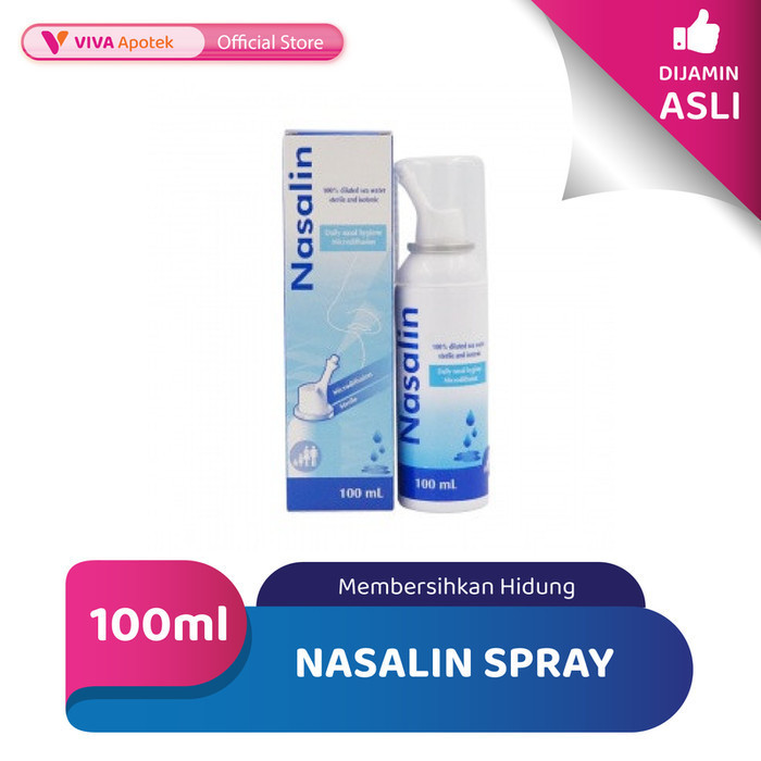 Jual Nasalin Spray untuk Membersihkan Hidung (100 ml) | Shopee Indonesia